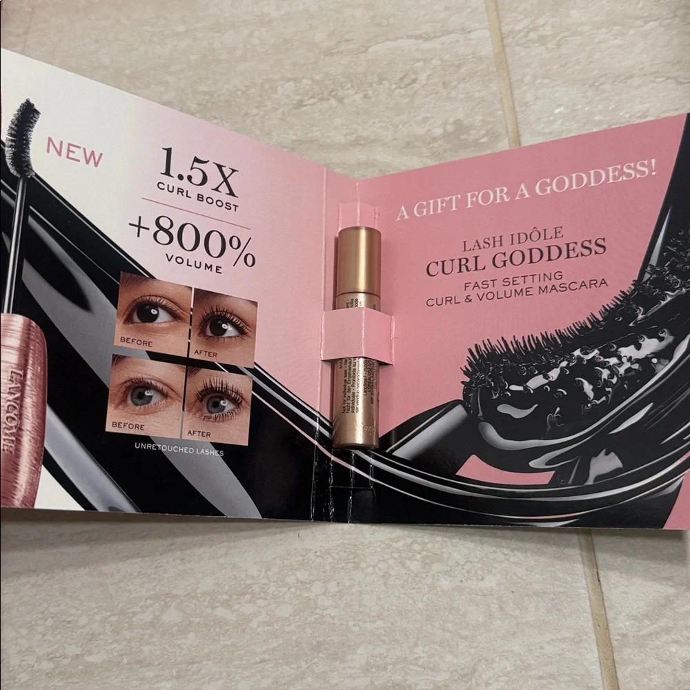 Lancome promotional display